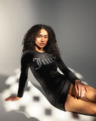 Long-Sleeve Bling Dress