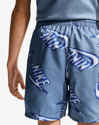 Nike Big Kids' NSW Club Woven 6" Shorts IF2754-486 Blue 3
