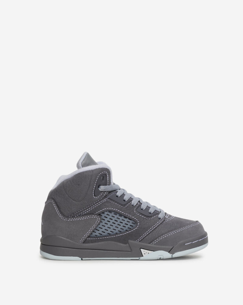 Jordan Little Kids' Air Jordan 5 Retro "Wolf Grey" 440889-002 Grey 4