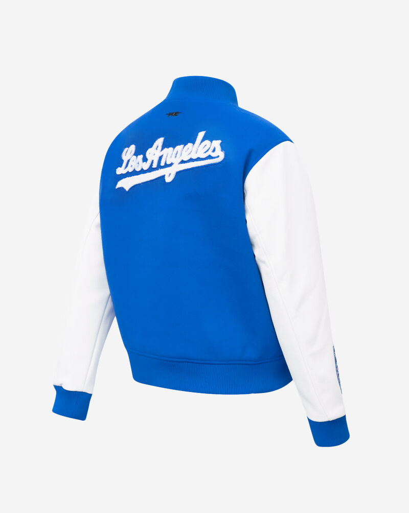 PRO STANDARD Los Angeles Dodgers Classic Wool Varsity Jacket  LLDH34415-DBW Blue 3