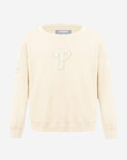 PRO STANDARD Big Boys' Philadelphia Phillies Neutral Fleece Crewneck LPHB5315027-EGG cream 1