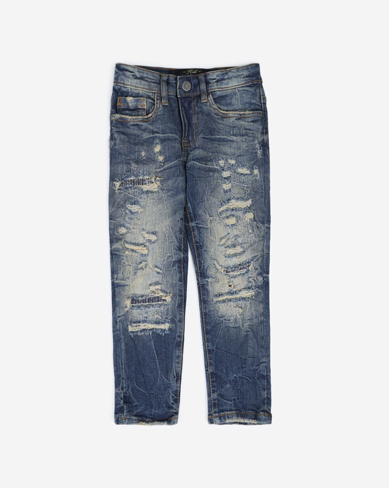 Jordan Craig Little Kids' Distressed Straight Jeans (2-7) JS1216K-DEA Multi 1