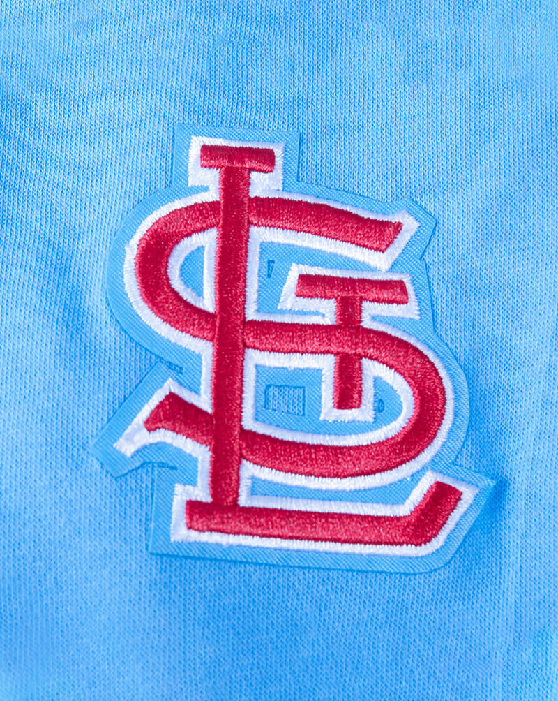 PRO STANDARD Big Girls' St. Louis Cardinals Retro Classic Rib Fleece Crewneck LSCBC315120-UNI Blue 4