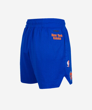 New York Knicks Script Tail Mesh Short