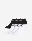 adidas Trefoil No-Show Socks 6 Pairs  BH6435 White 1