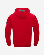 PRO STANDARD Atlanta Braves  Old English Pullover Hoodie LAB5314639-RED Red 3