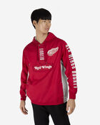 Mitchell  Ness Detroit Red Wings Team OG 2.0 Logo Anorak Windbreaker OJPO6619-DRWYYPPPSCAR Red 1