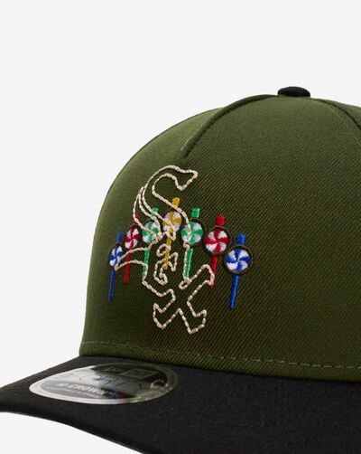 9Forty A-Frame Chicago White Sox City Feat Snapback Hat 9Forty A-Frame Chicago White Sox City Feat Snapback Hat