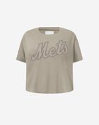 PRO STANDARD Big Girls' New York Mets Neutral Boxy Tee LNMBA314948-TAU Beige 1