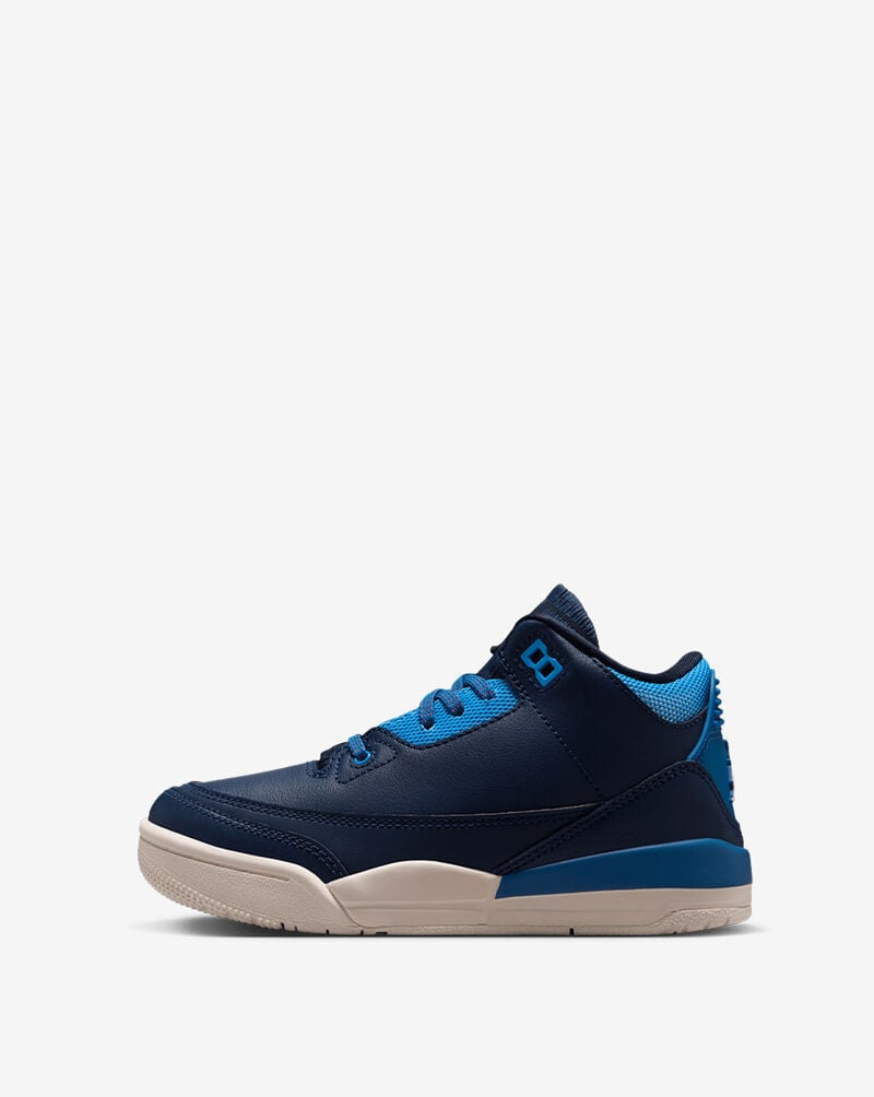 Jordan Little Kids' Air Jordan 3 Retro "Sport Renaissance" HQ0783-400 Blue 1