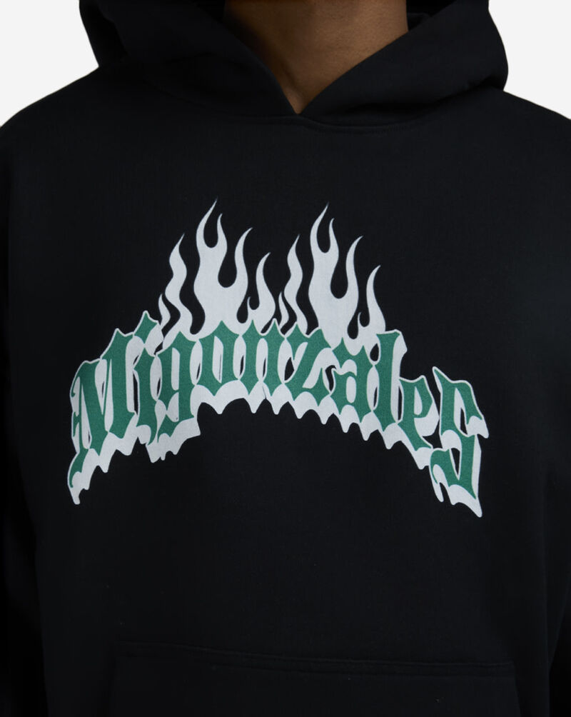 MJ Gonzales Burning Dice Hoodie MJG12209-00007 Black 3