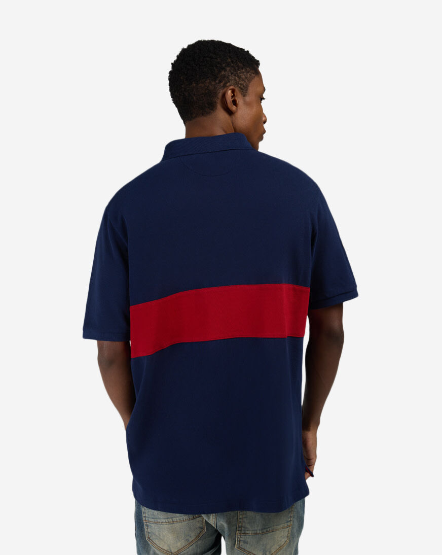 Shop Polo Ralph Lauren Basic Mesh RL Script Chest Stripe Polo