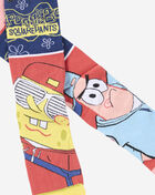 Odd Sox Spongebob and Patrick Big Head Crew Socks (L) SN-35570MONCD Multi 2