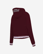 Philadelphia Phillies Retro Mash Up Rib Fleece Cropped Pull Over Hoodie