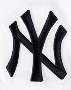 PRO STANDARD New York Yankees Classic Chenille Double Knit Pull Over Hoodie  LNY135085-WMN White 2