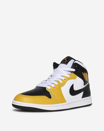 Compra JORDAN Air Jordan 1 Mid (GS) white/black/true red/aquamarine  Baloncesto en SNIPES