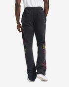 Decibel Flames Stacked Fleece Pants DCB031-BLK Black 2