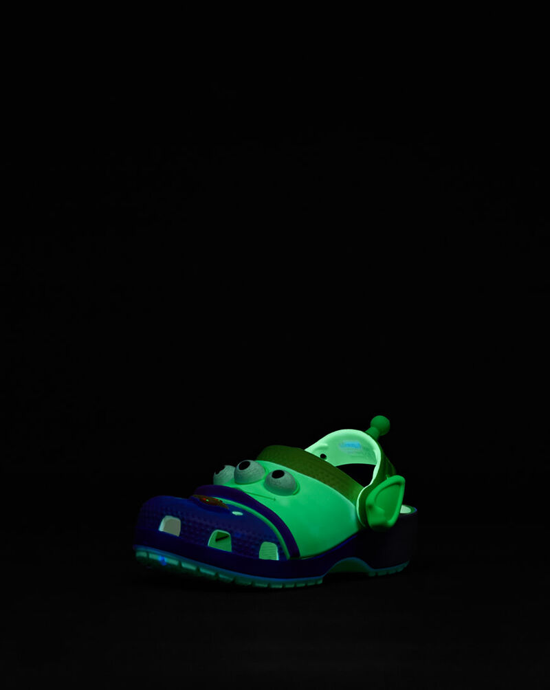 Crocs Toddler Toy Story Alien Classic Clog 213827-90H Green 2