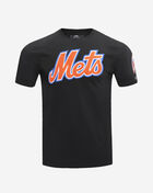 PRO STANDARD New York Mets Classic Chenille Tee LNM131583-BLK Black 1