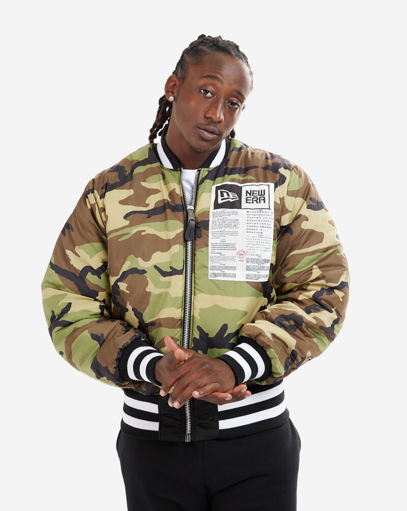 New Era Philadelphia Phillies Alpha Industries MA-1 Bomber Jacket 13026029 Black 2