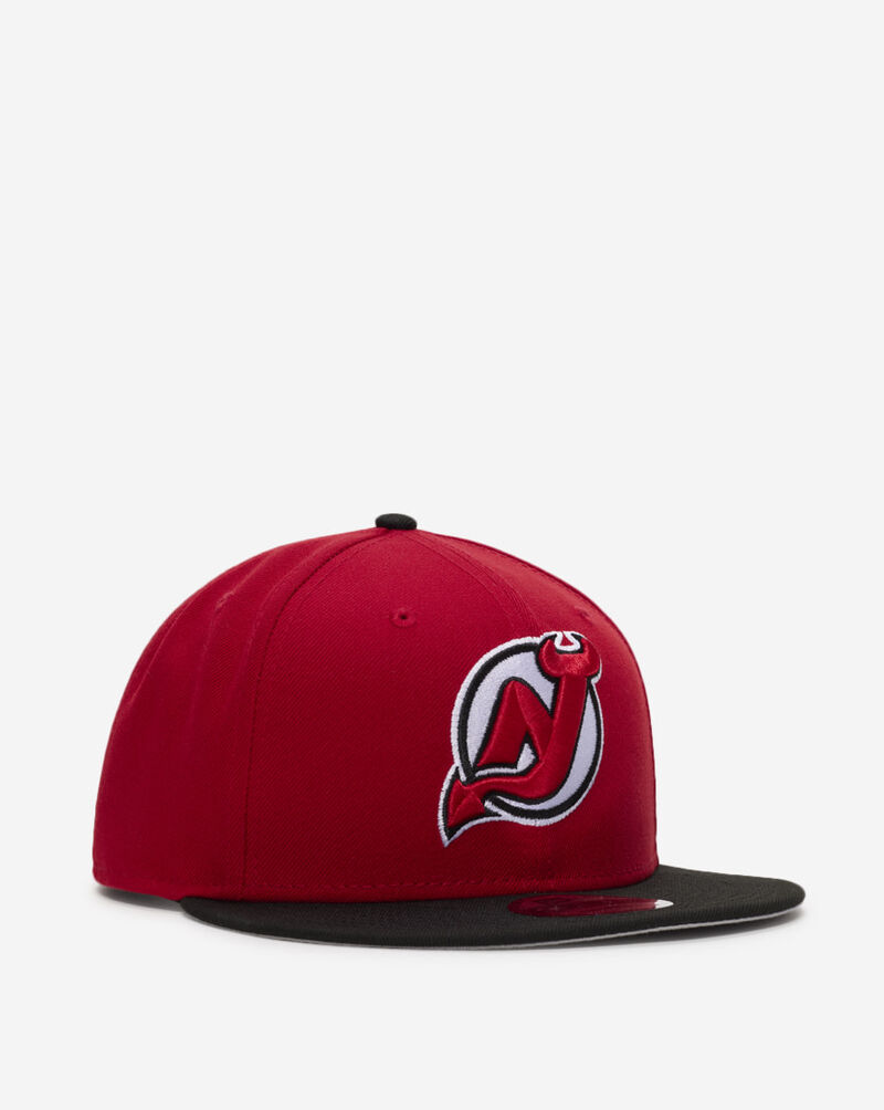 New Era 9Fifty New Jersey Devils Evergreen Snapback Hat 60649573 Red 1