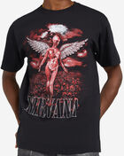 Graphic Tees Nirvana Angel Tee NIR157599 Black 3