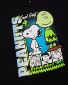 Graphic Tees Grade School Snoopy Peanuts Tee 7PYS2131-BLK Black 3