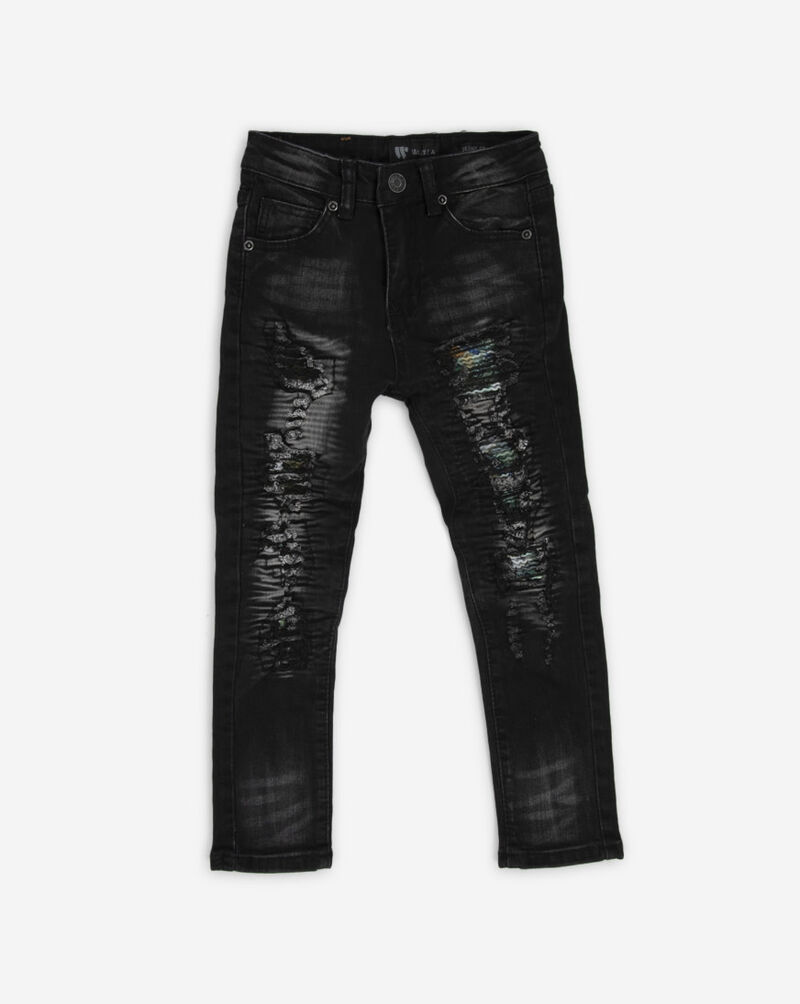 Shop Waimea Kids' (27) Distressed Denim Jeans 8BM1004DBLK black SNIPES USA