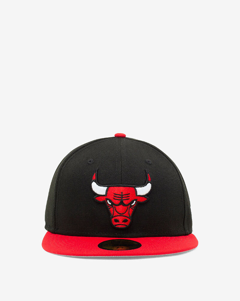 New Era 59Fifty Chicago Bulls 2 Tone Fitted Hat 70343698 Black 2