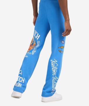 Eyeball Swirls Stacked Fleece Jogger