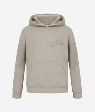 Big Boys' St. Louis Cardinals Neutral Fleece Pull Over Hoodie