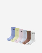 Nike Little Kids' Dri-FIT Performance Basics Quarter Socks (5-7) UN0019-U8K Multi 1