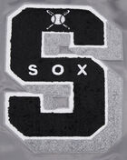 Chicago White Sox Old English Rib Satin Jacket