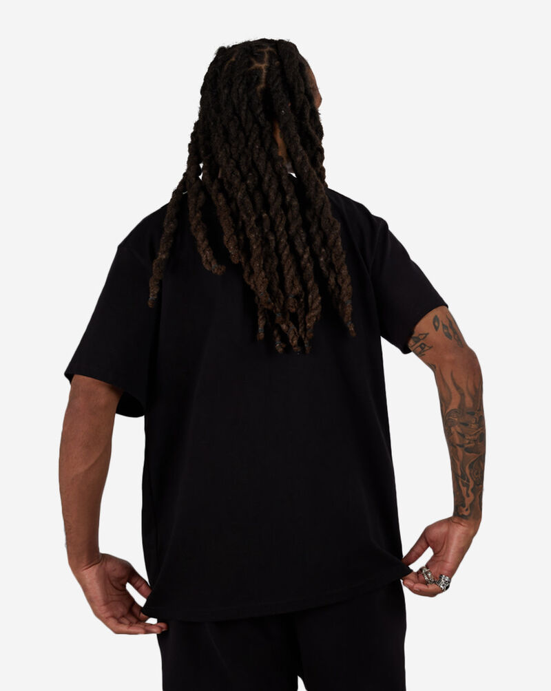 snipes yeezy black red