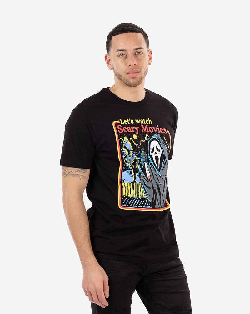 Shop Graphic Tees Scary Movies Ghostface Tee 0438012 black SNIPES USA