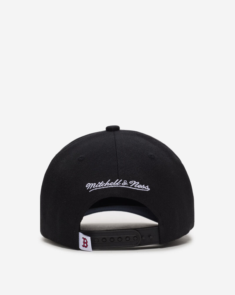 Mitchell  Ness Boston Red Sox Hyper Type Pro Crown Snapback Hat HP10053-BRSBLCK Black 3