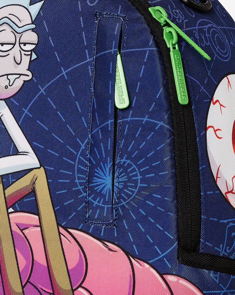 Sprayground Rick And Morty Brain Shark DLXR Backpack  B7183 Multi 2