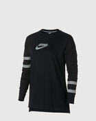 Rox Brown Nsw Ls Nyc Tee Blk