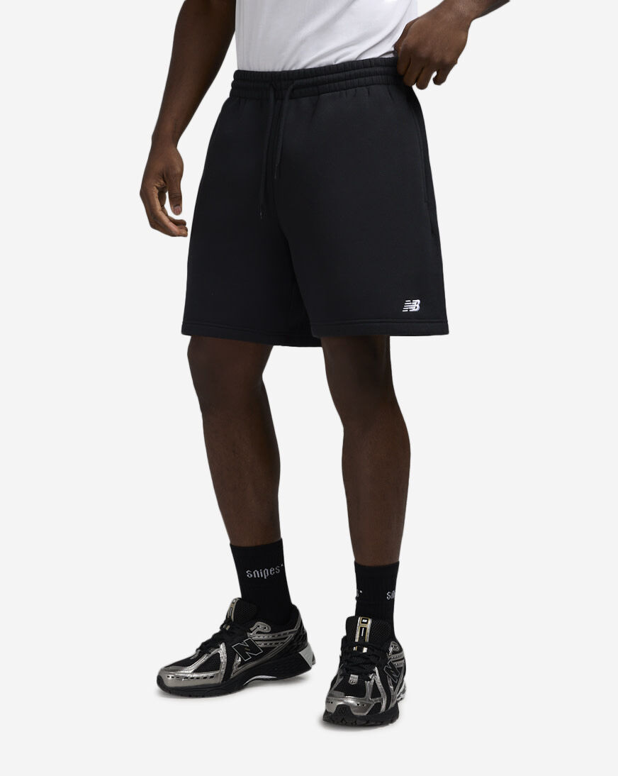 国内配送 New Balance MS41L BK2 BLACK Shop New Balance Essentials Fleece Shorts MS41504-BK black