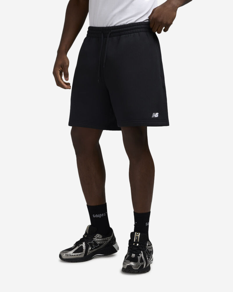 New Balance Essentials Fleece Shorts MS41504-BK Black 1