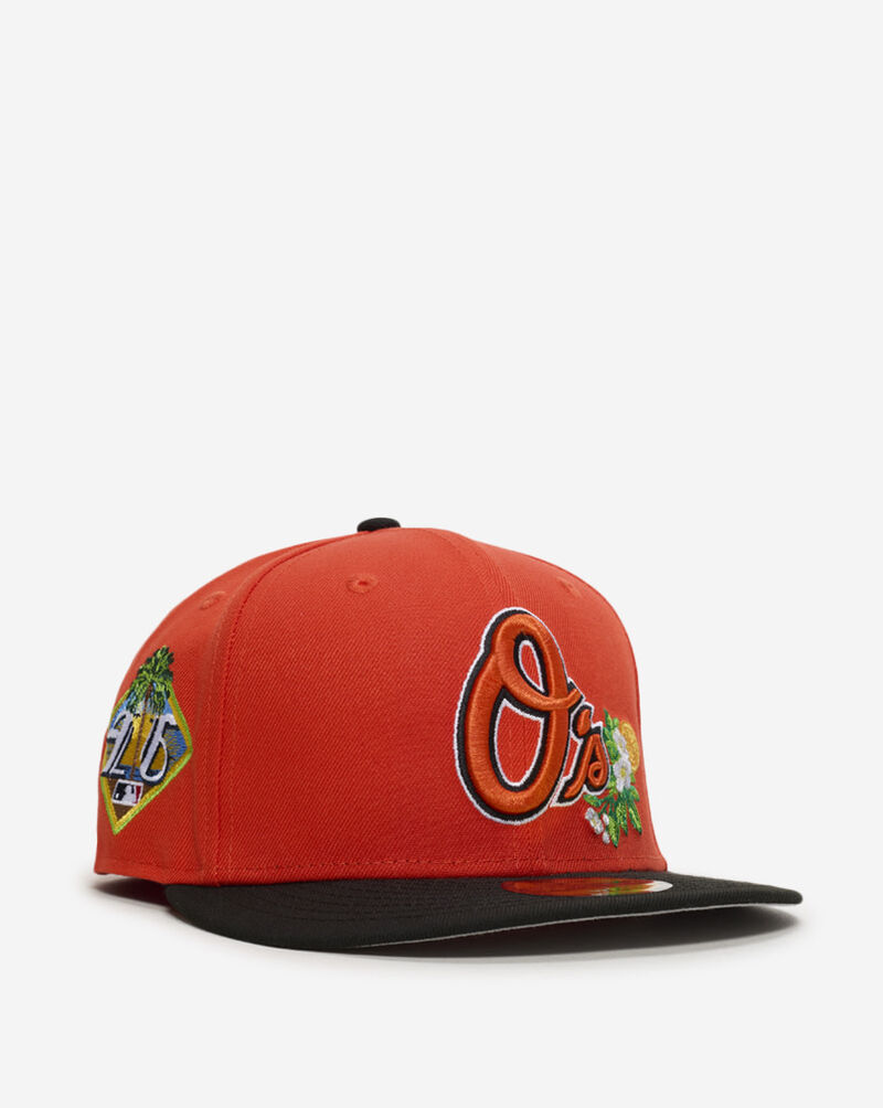 New Era 59Fifty Baltimore Orioles Spring Training Fitted Hat 60793334 Orange 1