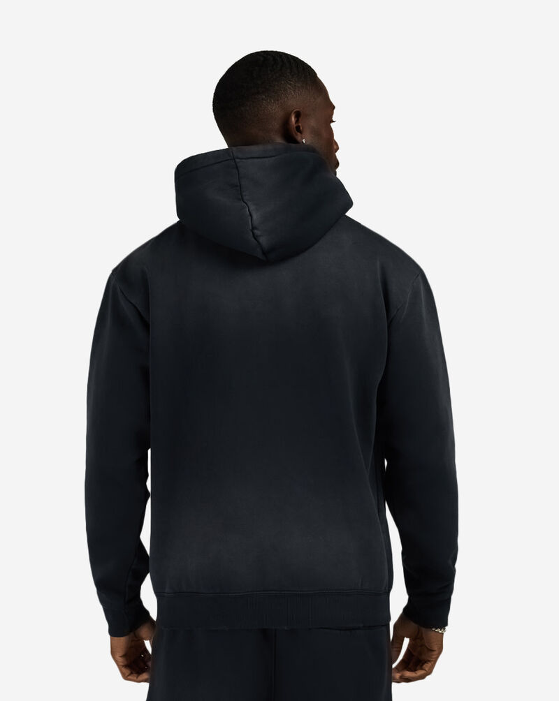 SNIPES Fleece Pullover Hoodie  FW26-MA003-010 Black 2