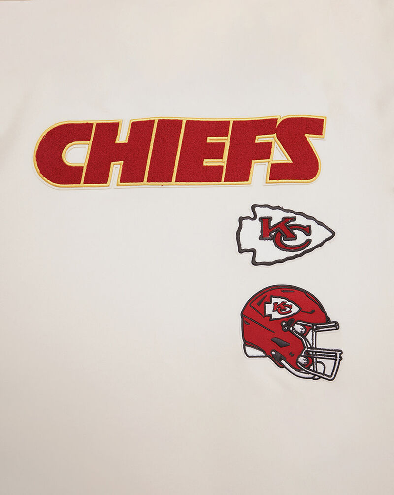 PRO STANDARD Kansas City Chiefs Retro Classic Double Knit Tee FKC1410360-ERD cream 2