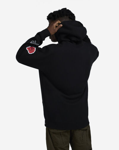 Ski Mask Varsity Patch Hoodie