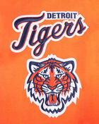 Detroit Tigers Classic Chenille Double Knit Full-Zip Hoodie 