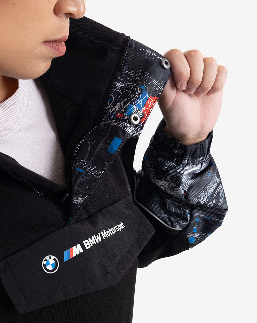 Shop PUMA BMW M Motorsport Street Half Zip Jacket 531250 01 black