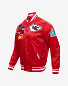 Kansas City Chiefs Mash Up Rib Satin Jacket