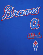 Atlanta Braves Retro Classic Rib Fleece Crewneck