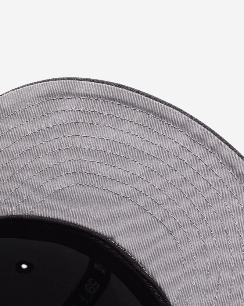 New Era 59Fifty Atlanta Braves Dark Graphite Fitted Hat 70886111 Grey 4