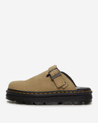 Dr. Martens Zebzag Suede Slingback Platform Mules 31737439 Beige 1